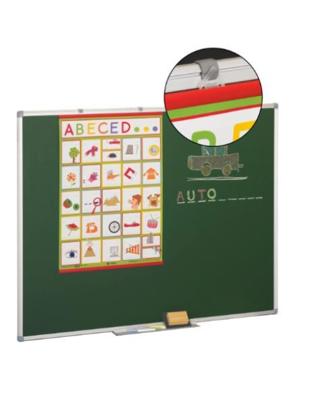 ▷ PIZARRA FAIBO VERDE DE MARCO DE ALUMINIO | Taine - Imagen 1