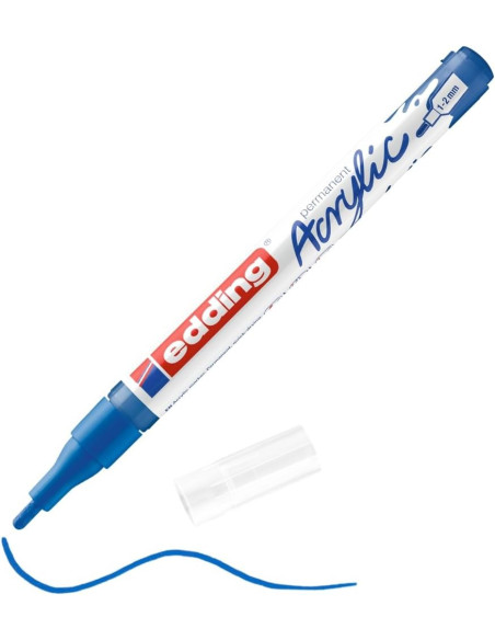 ▷ ROTULADOR EDDING 5300 ACRILICO 1-2MM AZUL GEN | Taine - Imagen 1