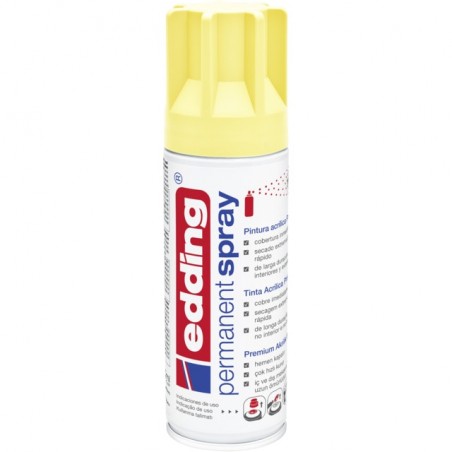 ▷ SPRAY EDDING AMARILLO PASTEL MATE | Taine - Imagen 1