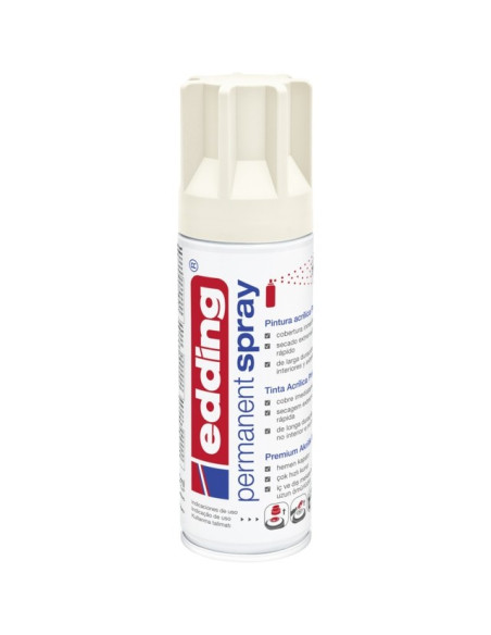 ▷ SPRAY EDDING BLANCO CREMA MATE | Taine - Imagen 1