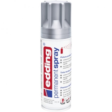 ▷ SPRAY EDDING PLATA MATE | Taine - Imagen 1