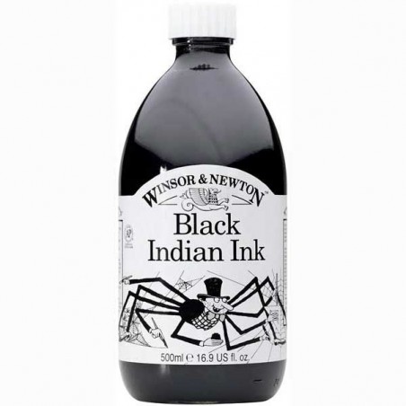 ▷ TINTA CHINA ARAÑA 500ML NEGRO | Taine - Imagen 1