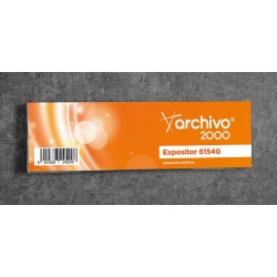 Imagen 1 - ▷ PORTANOMBRES ARCHIVO 2000 MURAL ADHESIVO POLIPROPILENO TRANSP. 210x60MM | Taine ▷ PORTANOMBRES ARCHIVO 2000 MURAL ADHESIVO POLIPROPILENO TRANSP. 210x60MM | Taine - Imagen 1