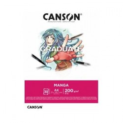 Imagen 1 - ▷ BLOC DIBUJO CANSON LAPIZ GRADUATE MANGA A3 30H 200G | Taine ▷ BLOC DIBUJO CANSON LAPIZ GRADUATE MANGA A3 30H 200G | Taine - Imagen 1