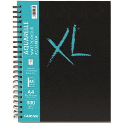 ▷ BLOC DIBUJO ACUARELA CANSON A4 34H 300G ESPIRAL BOOK | Taine - Imagen 1