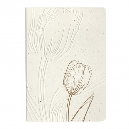 ▷ CUADERNO EXACLAIR COSIDO TULIPAN FLEX A5 64HJ DOTS | Taine - Imagen 4