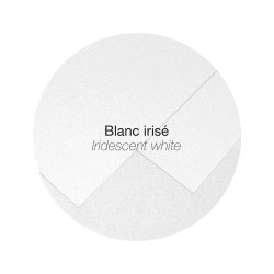 ▷ PQ 20 SOBRES POLLEN 165X165 BLANCO METALIZADO | Taine - Imagen 1