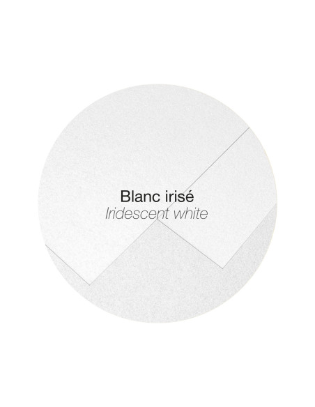 ▷ PQ 20 SOBRES POLLEN 165X165 BLANCO METALIZADO | Taine - Imagen 2