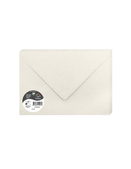 ▷ PQ 20 SOBRES POLLEN 162X229 NATURA 100% RECICLADO | Taine - Imagen 2