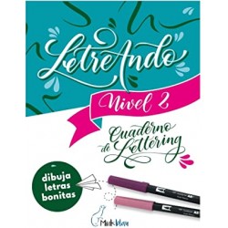 Imagen 1 - ▷ BLOC DIBUJO TOMBO ROTULADORES ACUARELABLES LETTERING LETREANDO 2 | Taine ▷ BLOC DIBUJO TOMBO ROTULADORES ACUARELABLES LETTERING LETREANDO 2 | Taine - Imagen 1