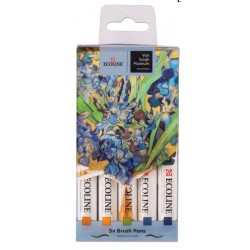 Imagen 1 - ▷ ESTUCHE BRUSHPEN 5 VANGOGH ECOLINE | Taine ▷ ESTUCHE BRUSHPEN 5 VANGOGH ECOLINE | Taine - Imagen 1