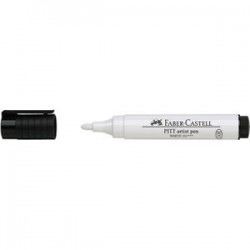 Imagen 1 - ▷ ROTULADOR PITT BLANCO 2,5 MM GRUESO | Taine ▷ ROTULADOR PITT BLANCO 2,5 MM GRUESO | Taine - Imagen 1