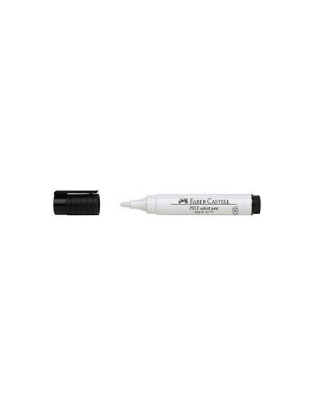 ▷ ROTULADOR PITT BLANCO 2,5 MM GRUESO | Taine - Imagen 1