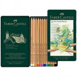 Imagen 1 - ▷ CAJA 12U PASTEL PITT LAPIZ REDONDO FABER CASTELL | Taine ▷ CAJA 12U PASTEL PITT LAPIZ REDONDO FABER CASTELL | Taine - Imagen 1