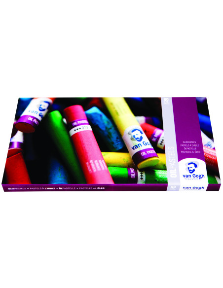 ▷ CAJA 60U BARRA PASTEL AL OLEO VANGOHG | Taine - Imagen 1