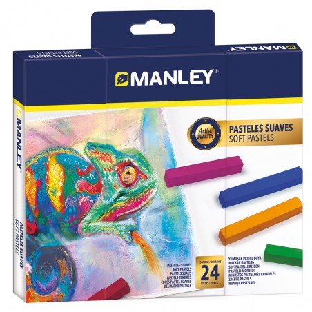 ▷ ESTUCHE MANLEY 24 SOFT PASTEL | Taine - Imagen 1