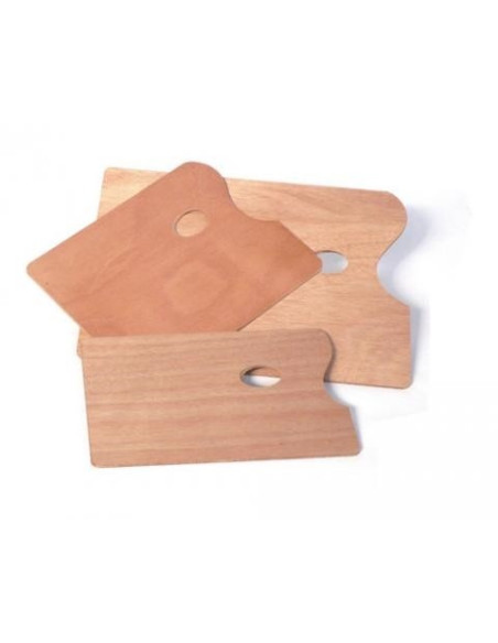 ▷ PALETA MADERA RECTANGULAR 25X30 MIC | Taine - Imagen 1