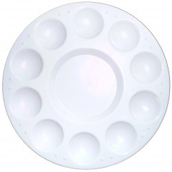 Imagen 1 - ▷ PALETA PLASTICO REDONDA 17CM 11POCI | Taine ▷ PALETA PLASTICO REDONDA 17CM 11POCI | Taine - Imagen 1