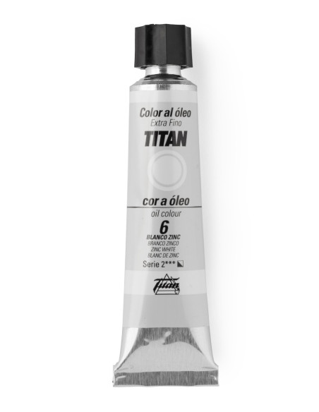 ▷ OLEO Nº06 BLANCO ZINC 20ML TITAN | Taine - Imagen 1
