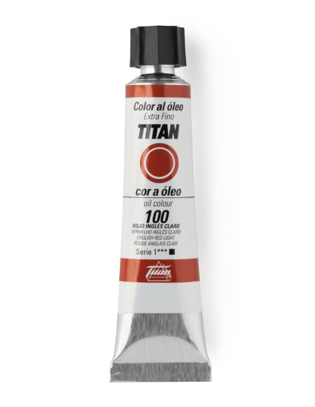 ▷ OLEO Nº100 ROJO INGLES CLARO 20ML TITAN | Taine - Imagen 1