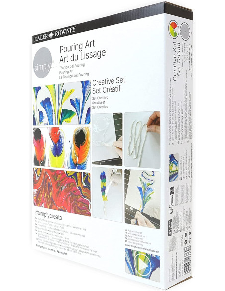 ▷ SET CREATIVE POURING ART DALER ROWNEY | Taine - Imagen 1
