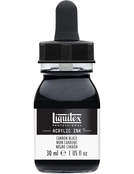 ▷ TINTA LIQUITEX 30ML NEGRO MARFIL | Taine - Imagen 1