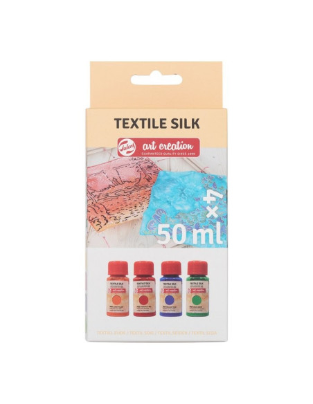 ▷ SET SEDA 4X50ML BASIC ARTCREATION | Taine - Imagen 1