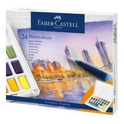 ▷ ESTUCHE ACUARELAS CREATIVE 24UND ESTUDIO F.CASTELL | Taine - Imagen 1