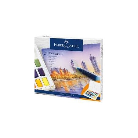 ▷ ESTUCHE ACUARELAS CREATIVE 24UND ESTUDIO F.CASTELL | Taine - Imagen 2