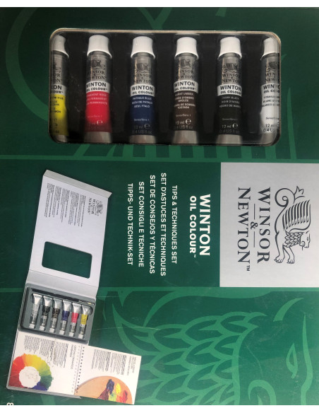 ▷ CAJA WINTON OLEO 6UDS+BLOC REGALO | Taine - Imagen 1