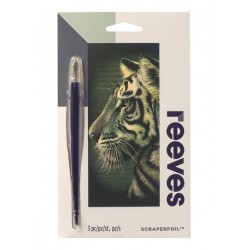 Imagen 1 - ▷ SCRAPERFOIL REEVES GOLD TIGER | Taine ▷ SCRAPERFOIL REEVES GOLD TIGER | Taine - Imagen 1