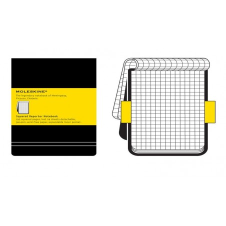 ▷ *CUADERNO MOLESKINE CUADROS 9X14 APDO | Taine - Imagen 1