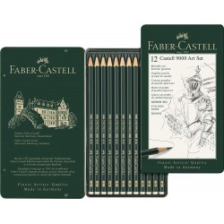Imagen 1 - ▷ CAJA 12 LAPICES 9000 BLANDOS FABER CASTELL | Taine ▷ CAJA 12 LAPICES 9000 BLANDOS FABER CASTELL | Taine - Imagen 1