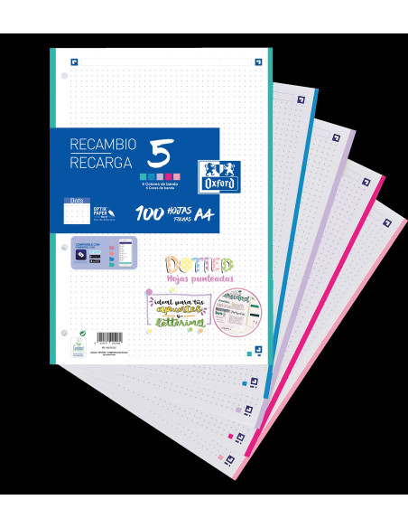 ▷ RECAMBIO OXFORD 100HJ A4 5X5 DOTS | Taine - Imagen 1