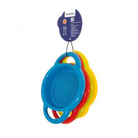 ▷ CEDAZOS SET 4 UDS. 4 COLORES MINILAND | Taine - Imagen 1