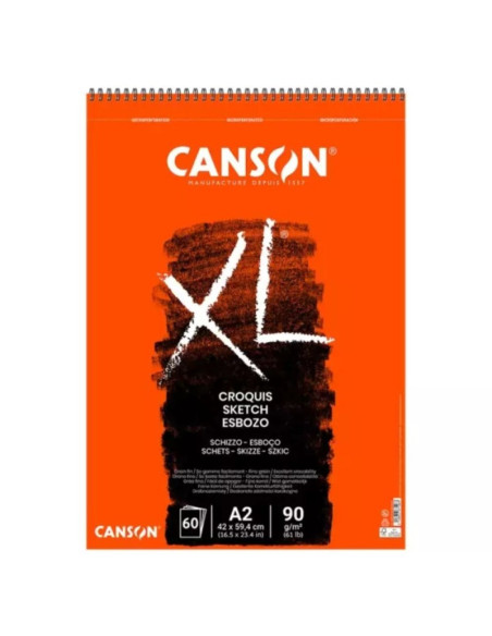 ▷ BLOC ESBOZO A2 CANSON 60HJ 90GR | Taine - Imagen 1