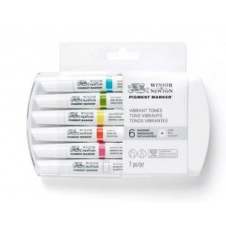 Imagen 1 - ▷ CAJA 6 ROT PIGMENT MARKER TONOS VIVOS WN | Taine ▷ CAJA 6 ROT PIGMENT MARKER TONOS VIVOS WN | Taine - Imagen 1