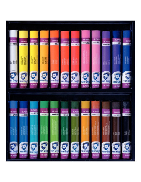 ▷ CAJA 24U PASTEL AL OLEO GOGH 95C24 | Taine - Imagen 1