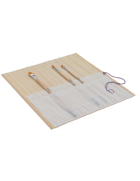▷ *ESTERILLA PORTAPINCELES BAMBU N.BOLSA TA | Taine - Imagen 1