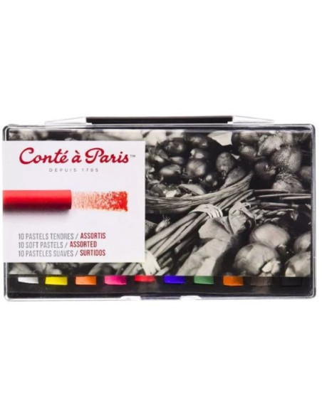 ▷ CAJA 10 BARRAS CONTE SURTIDAS | Taine - Imagen 1