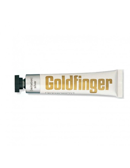 ▷ TUBO 22ML PASTA METALICA DECORATIVA PLATA GOLDFINGER DALER ROWNEY | Taine - Imagen 1