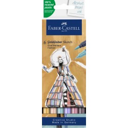Imagen 1 - ▷ SET 6 ROTULADORES FASHION GOLDFABER SKETCH | Taine ▷ SET 6 ROTULADORES FASHION GOLDFABER SKETCH | Taine - Imagen 1