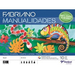 Imagen 1 - ▷ CUADERNO MANUALIDADES FABRIANO CHAROL 32X24CM 10HJ COLORES SURTIDOS | Taine ▷ CUADERNO MANUALIDADES FABRIANO CHAROL 32X24CM 10HJ COLORES SURTIDOS | Taine - Imagen 1