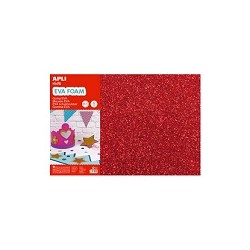 ▷ GOMA EVA APLI 3UDS PURPURINA ROJO 40X60 | Taine - Imagen 1