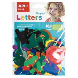 ▷ GOMETS LETRAS A-Z APLI REMOVIBLES BOLSA 12HJ 104 UDS.APLI | Taine - Imagen 1