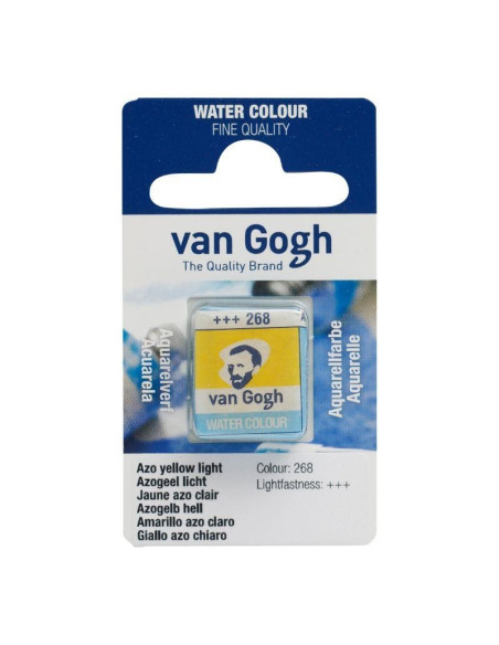 ▷ *ACUARELA VAN GOHG Nº268 P M/C AMARILLO CLARO | Taine - Imagen 1