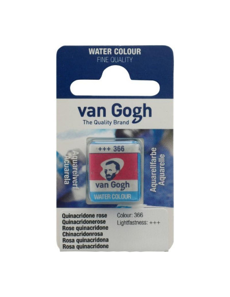 ▷ *ACUARELA VAN GOHG Nº366 P M/C ROSA QUINA | Taine - Imagen 1