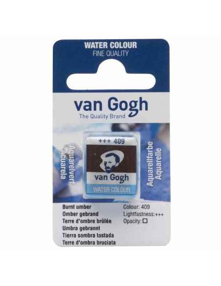 ▷ ACUARELA VAN GOHG Nº409 P M/C T SOMBRA TOSTADA | Taine - Imagen 1