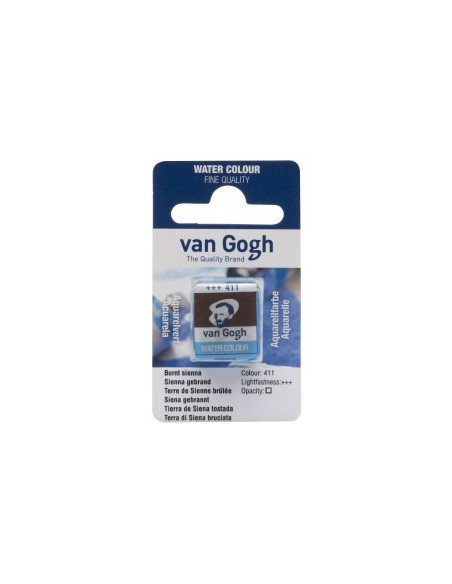 ▷ *ACUARELA VAN GOHG Nº411 P M/C TIERRA SIENA TOSTADA | Taine - Imagen 1