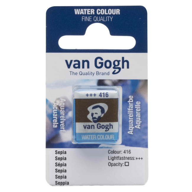 ▷ *ACUARELA VAN GOHG Nº416 P M/C SEPIA | Taine - Imagen 1
